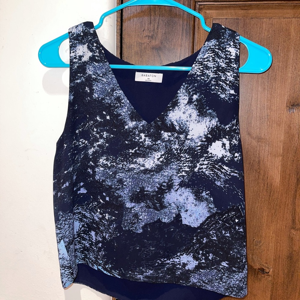 blue tank